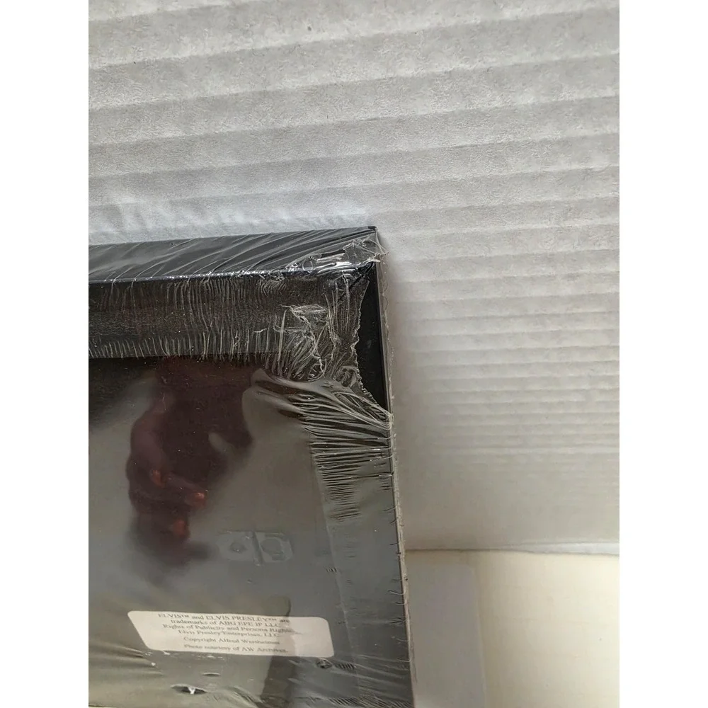 official USPS Elvis Presley Framed Art piece featuring the August 12, 2015